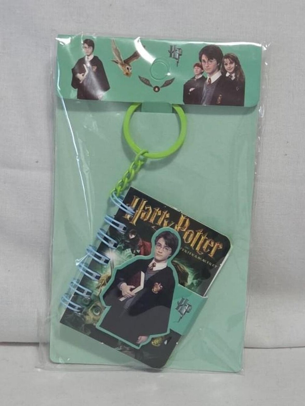 Harry Potter mini notebook keychain